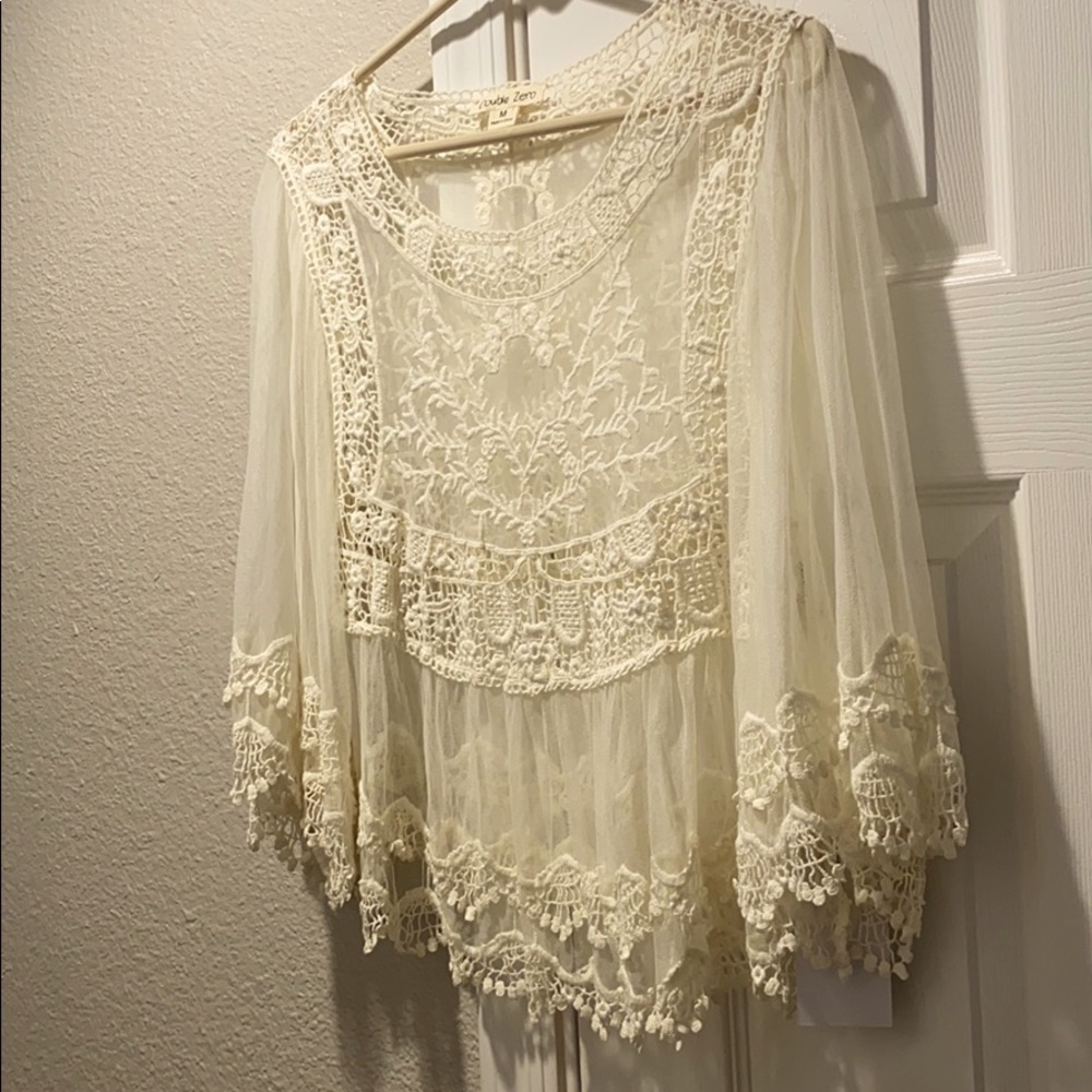Gorgeous Sheer Lace Top